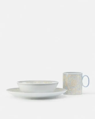 Assortiment de 3 assiettes Barocco pour bébé