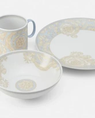 Assortiment de 3 assiettes Barocco pour bébé