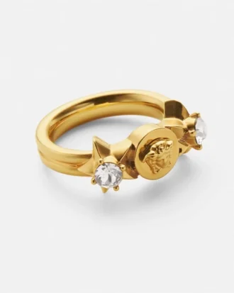 Bague étoile Medusa en cristal