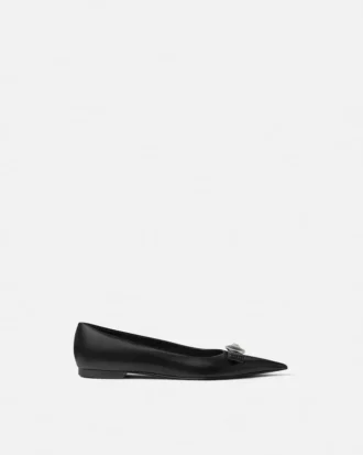 Ballerines en cuir Gianni Ribbon