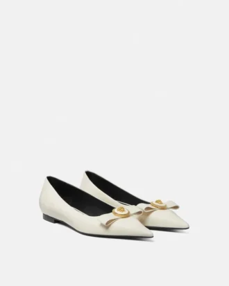 Ballerines en cuir Gianni Ribbon
