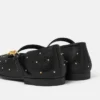 Ballerines en cuir ornées pour enfants Ballerines en cuir ornées pour enfants
