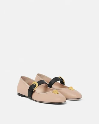 Ballerines La Medusa en cuir nappa