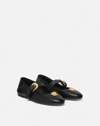 Ballerines La Medusa en cuir nappa