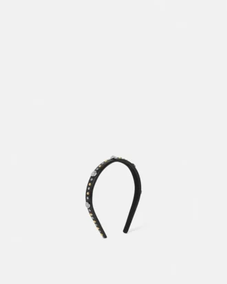 Bandeau en cuir orné