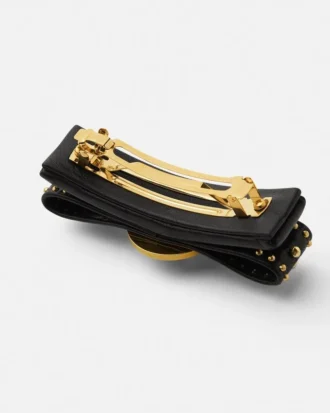 Barrette à cheveux cloutée Gianni Ribbon
