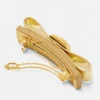 Barrette à cheveux métallique Gianni Ribbon