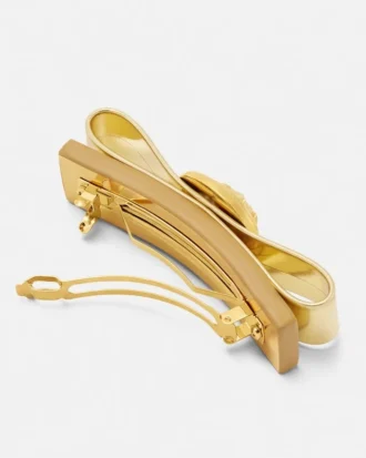 Barrette à cheveux métallique Gianni Ribbon