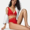 Bas de bikini taille haute ECONYL® Bas de bikini taille haute ECONYL®