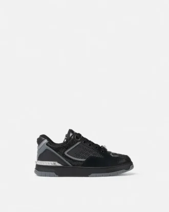 Baskets en cuir embellies Biggie Basket