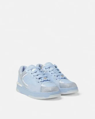 Baskets en cuir embellies Biggie Basket
