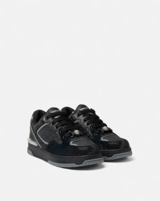 Baskets en cuir embellies Biggie Basket