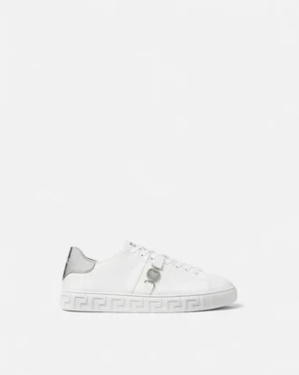 Baskets en cuir Greca Sneakers