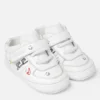 Baskets en cuir imprimé pour bébé Baskets en cuir imprimé pour bébé