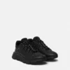 Baskets en cuir jacquard Trigreca