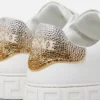 Baskets en nylon ornées Greca Sneakers
