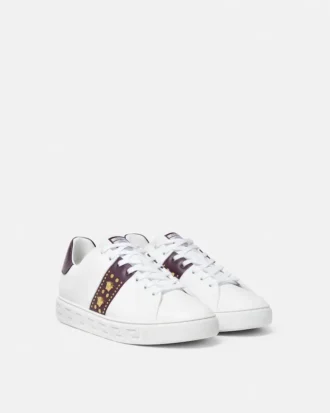 Baskets ornées Greca Sneakers