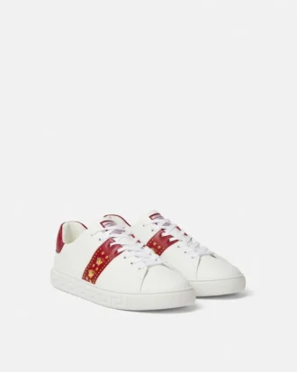 Baskets ornées Greca Sneakers