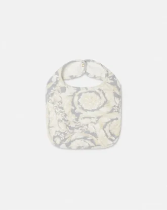 Bavoir en jersey de coton imprimé pour bébé