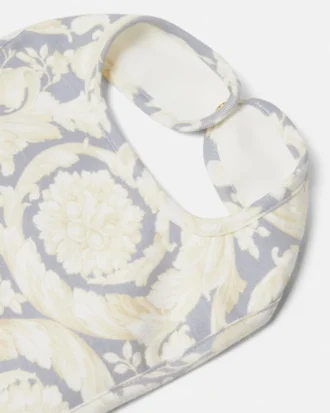 Bavoir en jersey de coton imprimé pour bébé