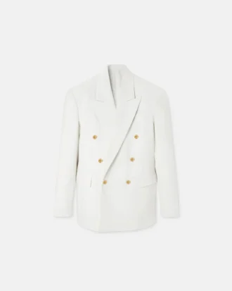 Blazer croisé en laine