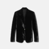 Blazer droit en velours Blazer droit en velours