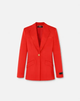 Blazer DV droit en laine