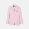 Blazer en crêpe tweed