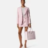 Blazer en crêpe tweed
