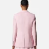 Blazer en crêpe tweed