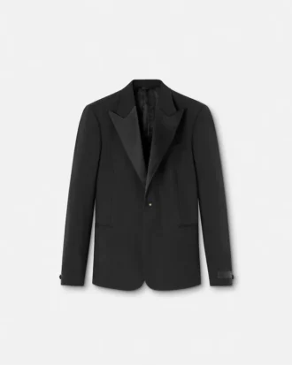 Blazer en laine et mohair