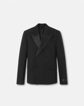 Blazer en laine et mohair