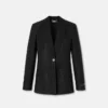 Blazer en laine mélangée jacquard python Blazer en laine mélangée jacquard python