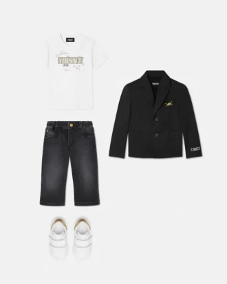 Blazer en laine mélangée pour enfant