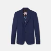 Blazer en laine à simple boutonnage Blazer en laine à simple boutonnage