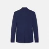 Blazer en laine à simple boutonnage Blazer en laine à simple boutonnage