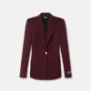 Blazer en laine stretch