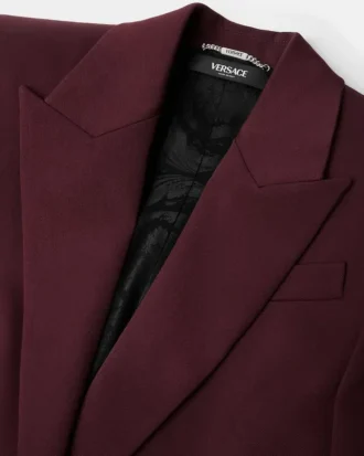 Blazer en laine stretch