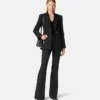 Blazer en laine stretch