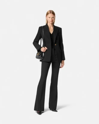 Blazer en laine stretch