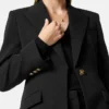 Blazer en laine stretch