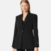 Blazer en laine stretch
