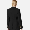 Blazer en laine stretch