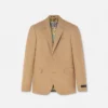 Blazer simple boutonnage en laine mélangée