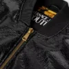 Blouson bomber enduit brillant