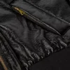 Blouson bomber enduit brillant