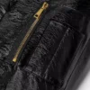 Blouson bomber enduit brillant