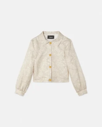 Blouson en sergé imprimé pour enfant
