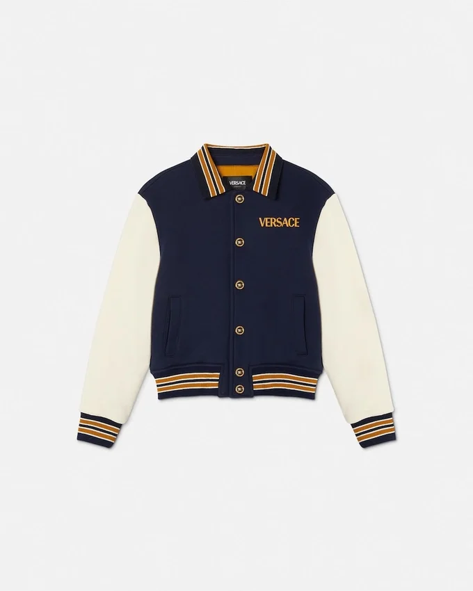 Blouson Varsity pour enfant avec logo Safety Pin Blouson Varsity pour enfant avec logo Safety Pin