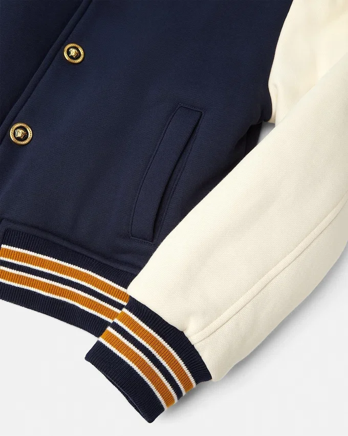 Blouson Varsity pour enfant avec logo Safety Pin Blouson Varsity pour enfant avec logo Safety Pin